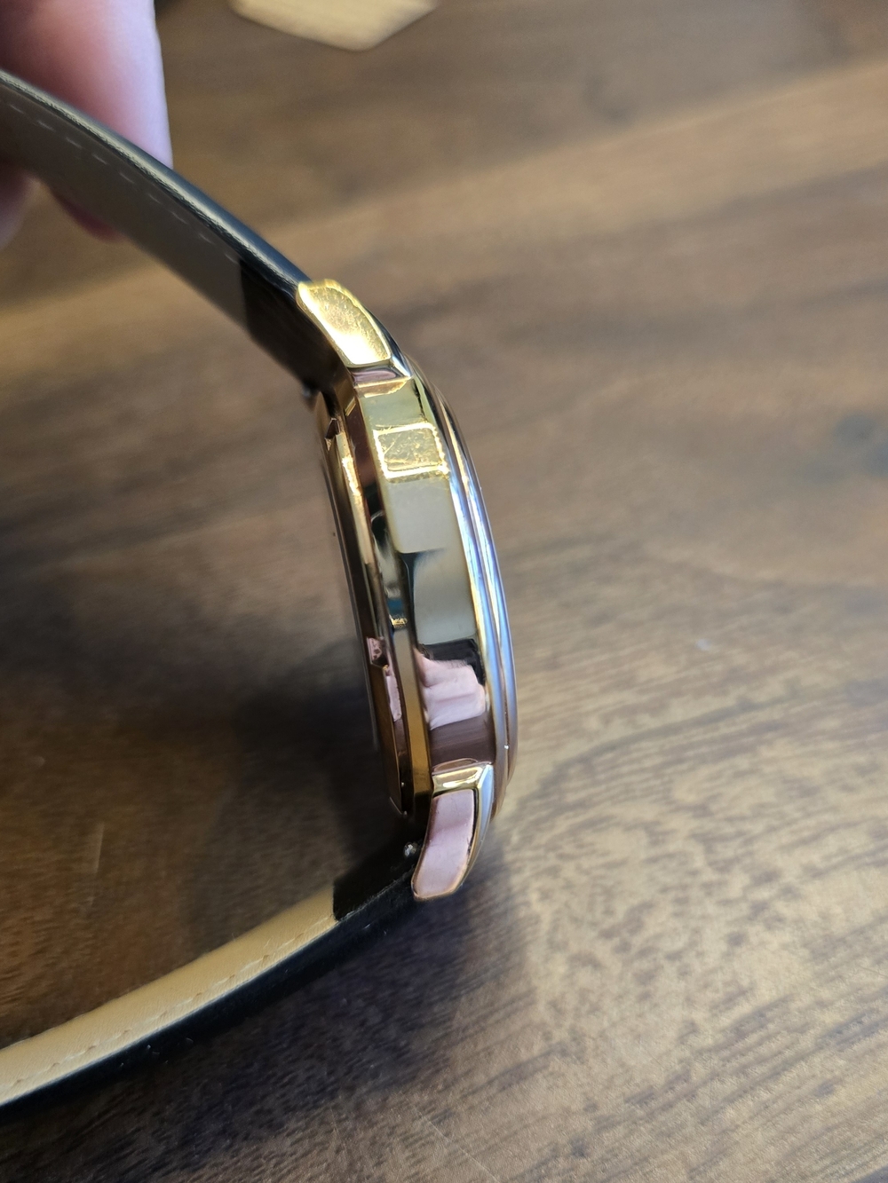 Automatic Lucian Piccard Open Heart Moon Phase With Exhibition Back In Rose Gold - Picture 7 of 10